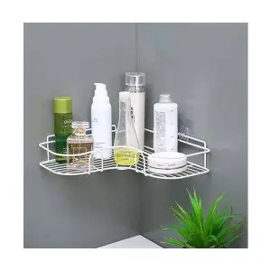 Bathroom Corner Organizer-2 Pieces -white