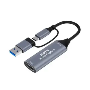 3.0 Usb/type C To Hdmi 4k 30hz Resolution Video Capture Card