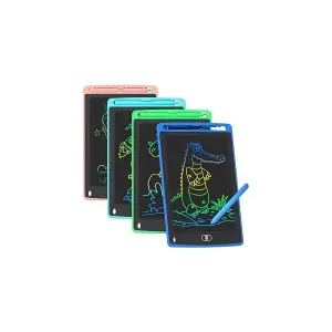 4 Pack LCD Writing Tablet for Kids, 8.5 Inch Colorful Doodle Board Drawing Tablet, Educational Learning Toys Birthday Gifts for Boys Girls Age 3 4 5 6 7 8