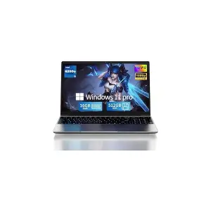 2026 Laptop Computer,15.6" FHD IPS,16GB RAM 512GB SSD,Windows 11 Pro,i5-6200U Up to 2.8GHz,Portable Laptop,Business Student Notebook,Backlit Keyboard,WiFi,BT 4.2,Mini HDMI,TF Card,2-Year War