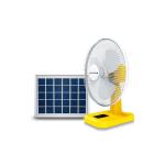 Sun King 16-Inch Rechargeable Solar Fan with 20W Panel, Up to 18 Hours Battery Life, 2 Years Warranty