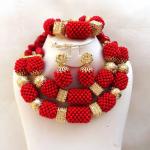 Fashion Handcrafted Cultural Traditional Igbo Beads Necklace